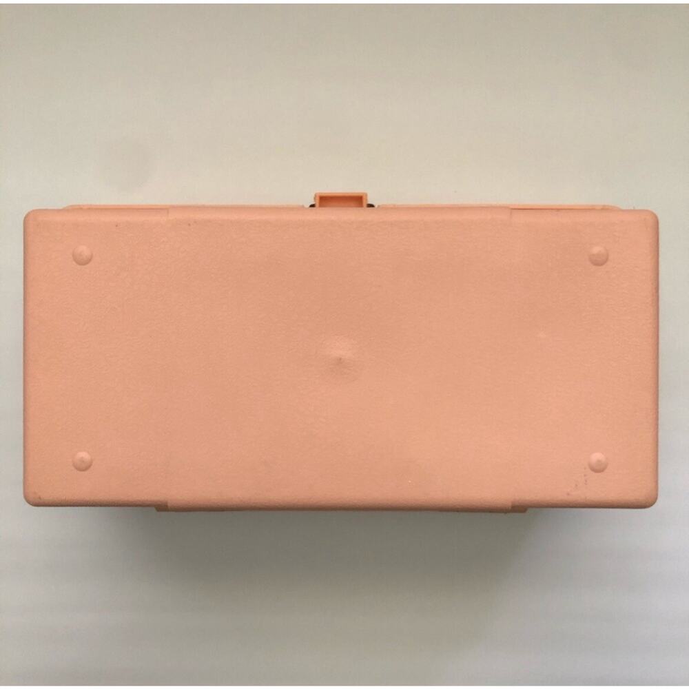 Plano Caboodles Pink Peach Plastic 2 Tray Jewelry Make Up Storage Case 552072 - Picture 5 of 14